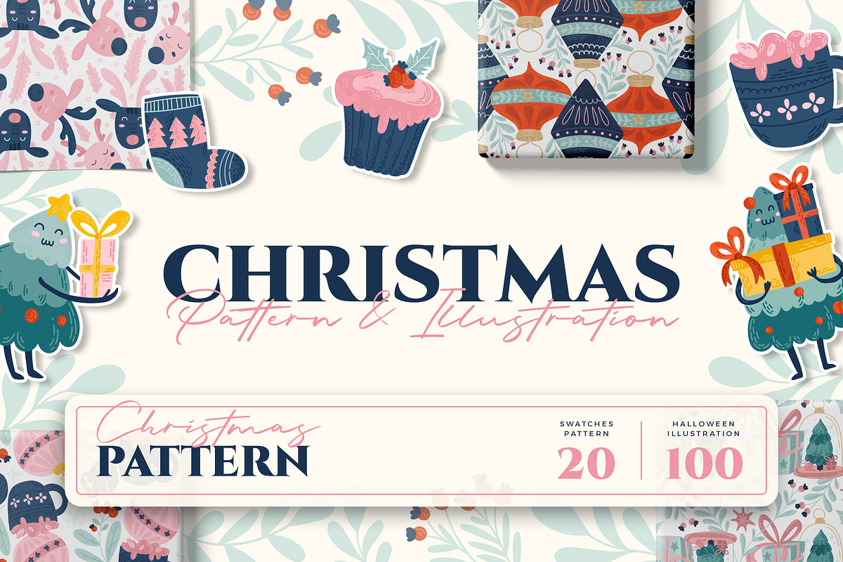 Xmas Bundle | 11 in 1 | 2 500, a Decorative Illustration by KetteCreate (Photo 50 of 58)