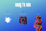 Mixer: Multicolor Photoshop Brushes, a Brush Add-On by Chroma Supply (Thumbnail 3 of 19)