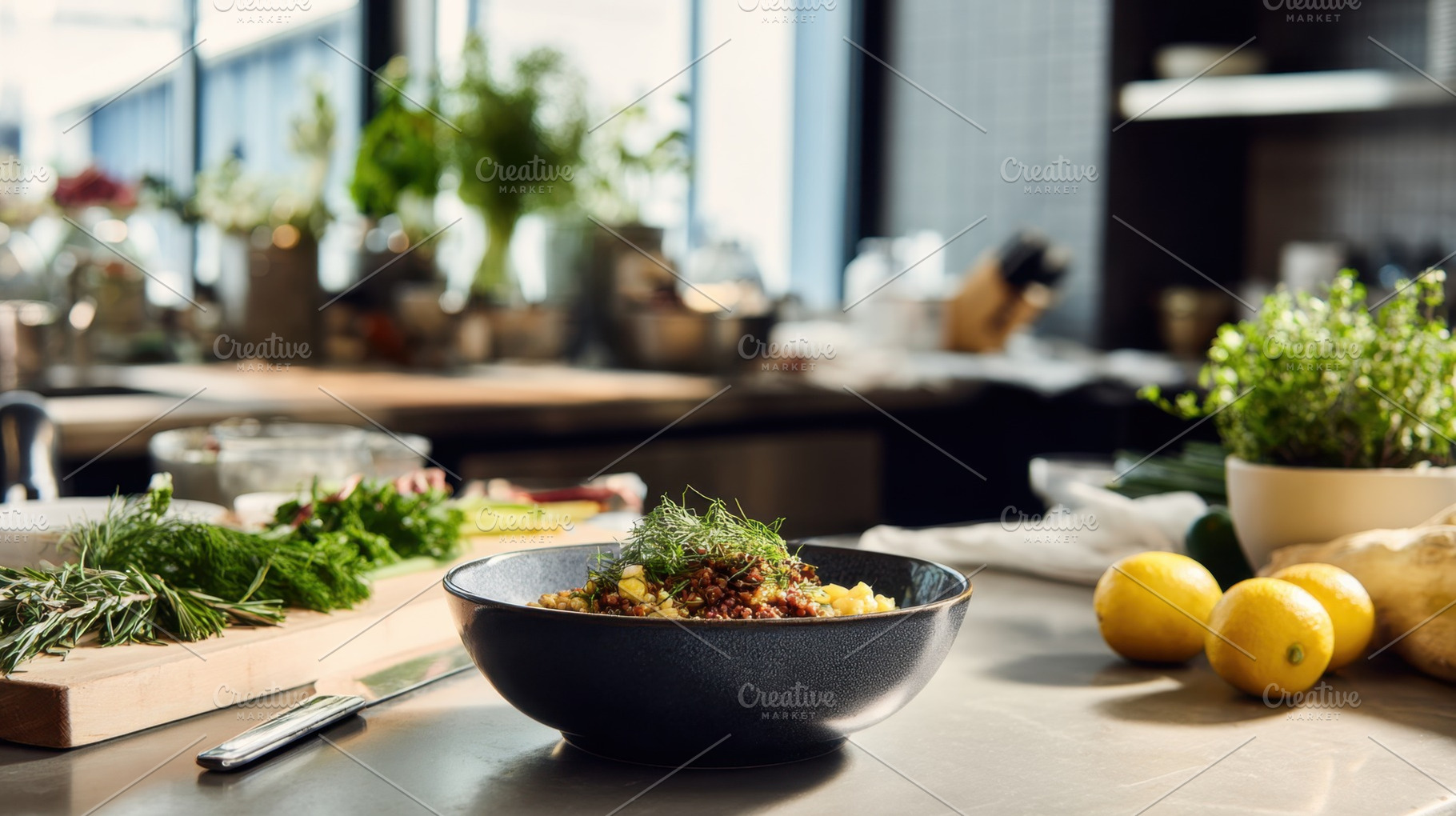 Modern kitchen cooking, a Photo by Beautiful things