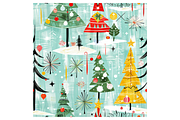 Vintage Holiday Digital Paper, a Pattern Graphic by Chromolume Studio (Thumbnail 9 of 28)