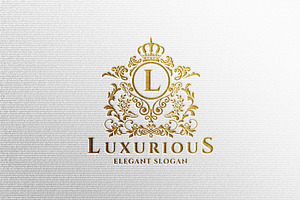 Luxurious Elegant Letter L Logo