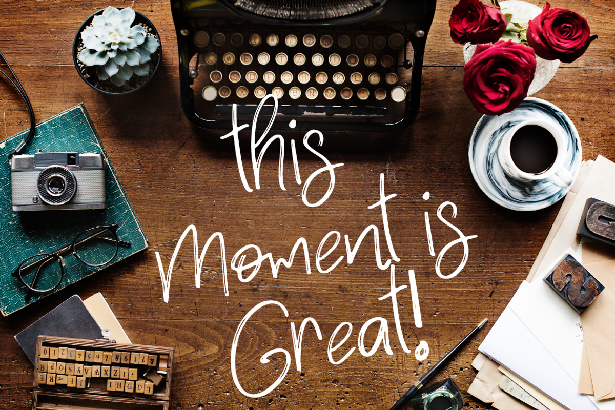 New! densfort | Handwritten Font preview 5