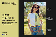T-Shirt Mockup, a Shirt Mockup by Freeman Studio (Thumbnail 5 of 20)