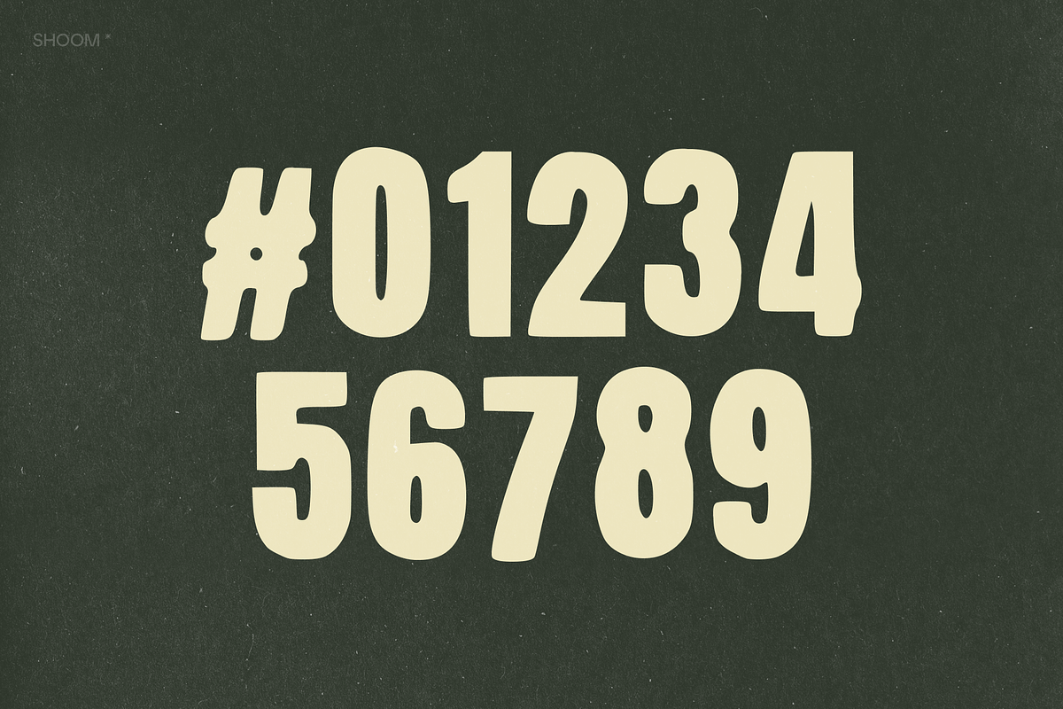 Handric - Bold & Rough Sans Serif, a Sans Serif Font by SHOOM HOUSE (Photo 11 of 11)