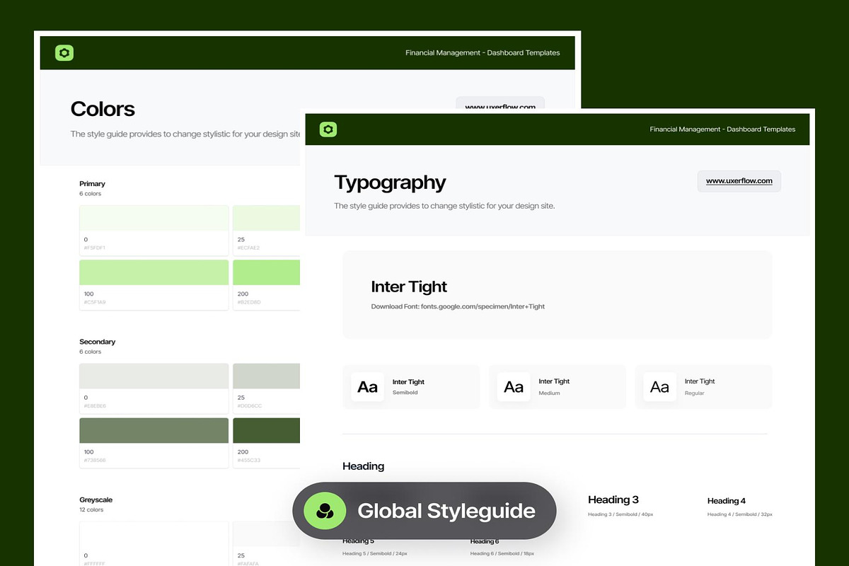 Monefy - Financial Dashboard UI Kit, an UI Kit Template by Creative Perspective (Photo 4 of 6)