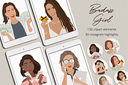 Woman & Money  Part 1 Illustrations, a Finance Illustration by Irena Art (Thumbnail 1 of 8)