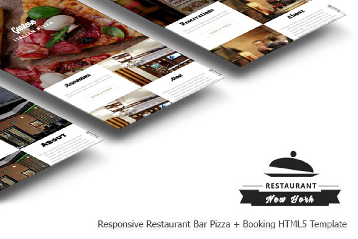 NEW YORK - One Page HTML5 Template, a HTML Template by jwizard store