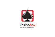Casino box Logo, a Branding & Logo Template by The Branding Fusion (Thumbnail 1 of 4)