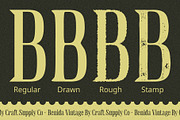 Benida Vintage, a Font by Craft Supply Co. (Thumbnail 2 of 8)