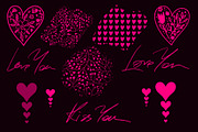 Valentine's Day Procreate Brushes, a Brush Add-On by sundrameda (Thumbnail 3 of 5)