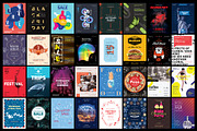 Flyer & Poster Template Bundle Sale, a Flyer Template by Amber Graphics (Thumbnail 4 of 7)