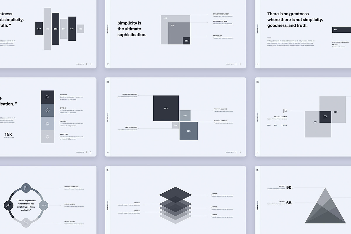 KLOE - Minimal Presentation Template, a Presentation Template by SimpleSmart (Photo 9 of 9)
