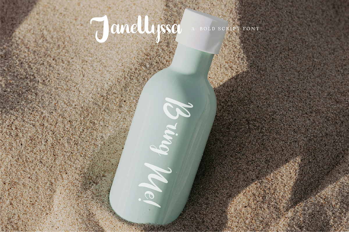 Janellyssa - Brush Calligraphy, a Handwritten Font by Indotype Foundry (Photo 9 of 10)
