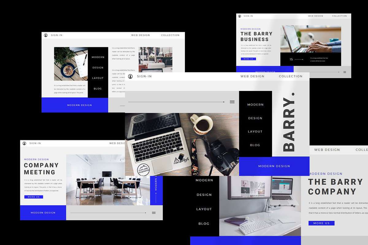 BARRY Powerpoint Template, a Presentation Template by Yo Slide