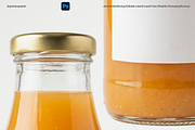 Juice Bottle Mockup Template, a Packaging Mockup by GAZINEOGRAPHIC (Thumbnail 2 of 4)