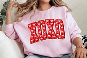 Yarn Crochet XOXO Valentines PNG, an Illustration by Dream Creation (Thumbnail 3 of 4)