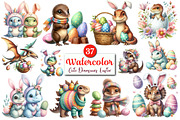 Cute Dinosaurs Easter Costumes PNG, a Graphic by CitraGraphics (Thumbnail 1 of 4)