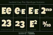 Luckiest Guy Pro, a Sans Serif Font by Stiggy & Sands (Thumbnail 8 of 9)