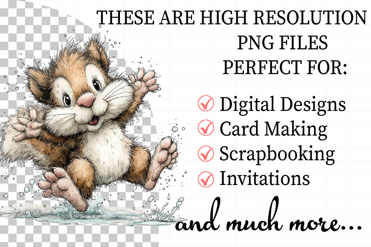 Watercolor Spring Squirrel Clipart, an Illustration by Daily.Designs (Photo 2 of 8)