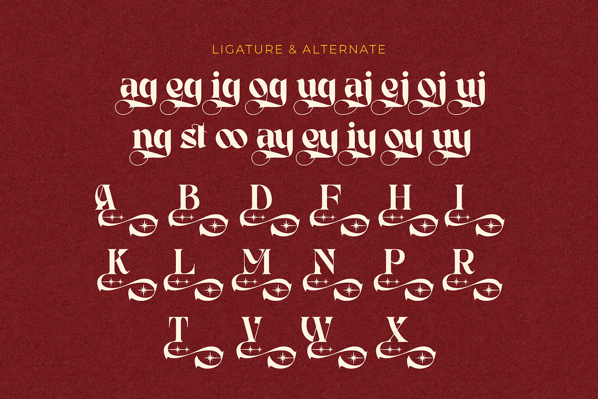 Mofaged - Serif Typeface Font, a Serif Font by Rishsketch (Photo 13 of 15)