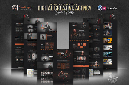 CreaGraph -Elementor Pro Kit