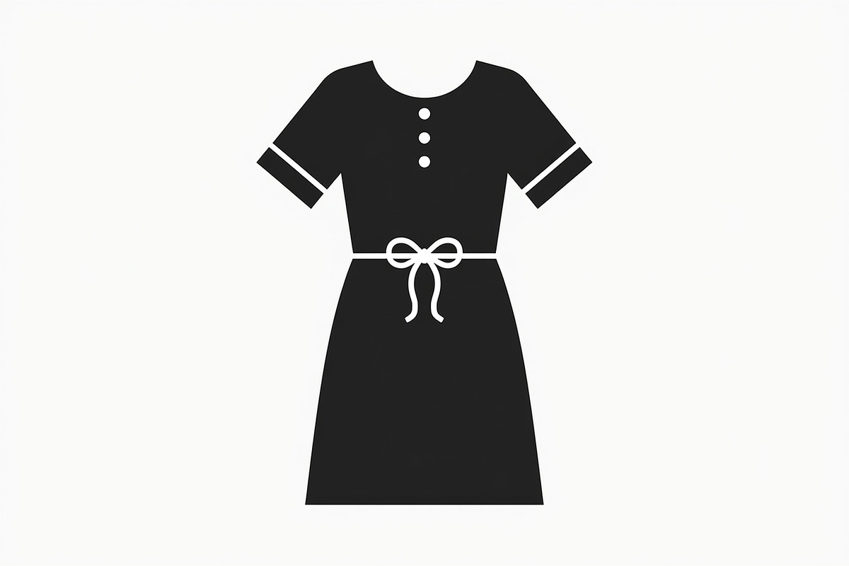 Fashion Dress Silhouettes Set, an Illustration by musafir_fashion (Photo 3 of 20)