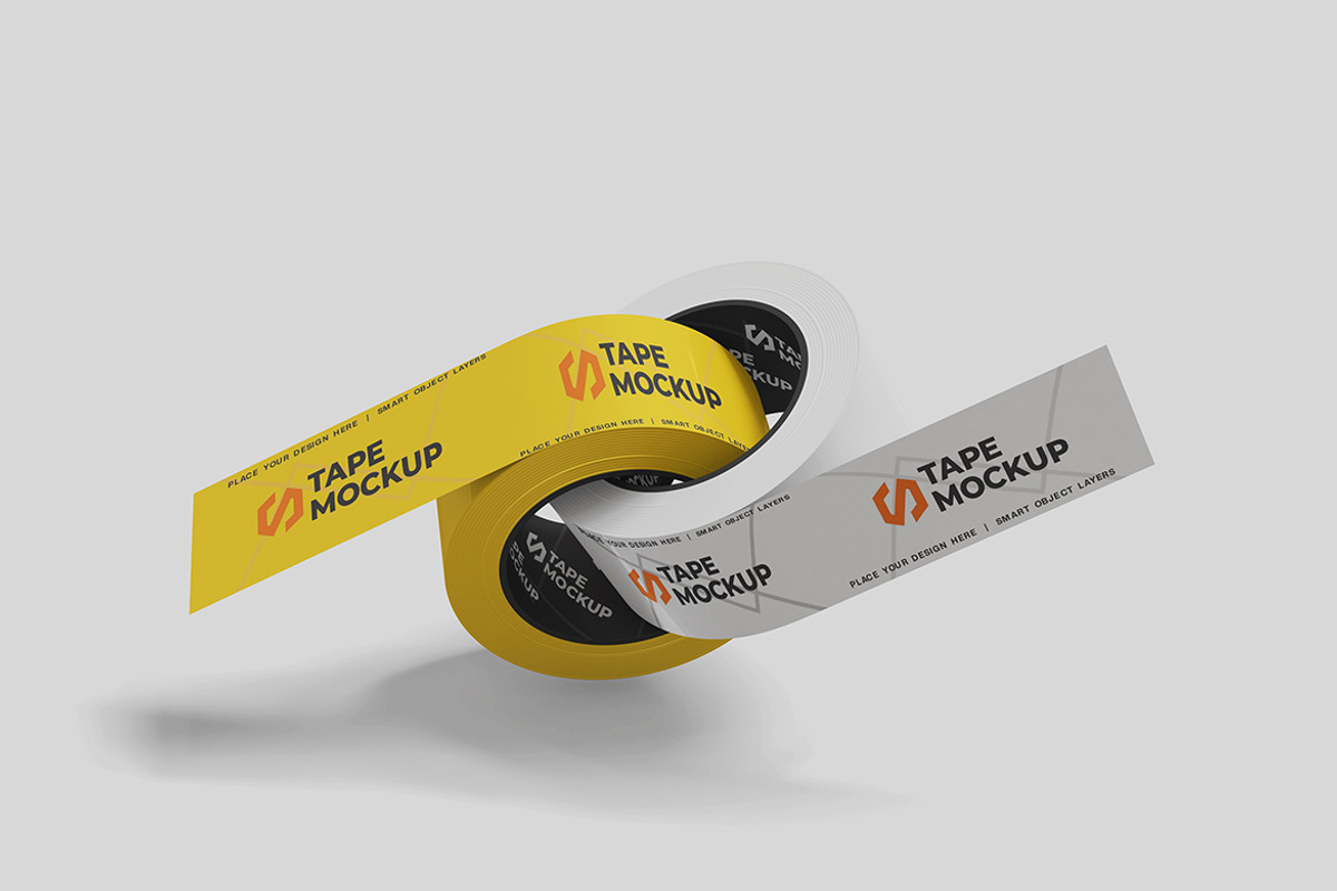 Duct Tape Mockup, a Product Mockup by MrLetters (Photo 2 of 5)