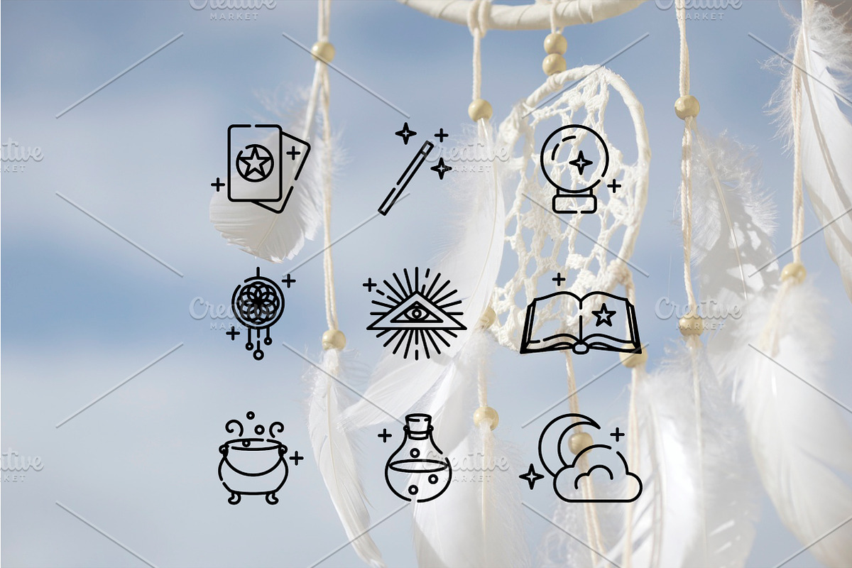 Magic line icons, a Duotone Icon by Lyolya Profitrolya (Photo 2 of 2)