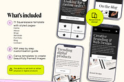 Minimal Portfolio Website, a Squarespace Template by Template Twist Shop (Thumbnail 4 of 10)