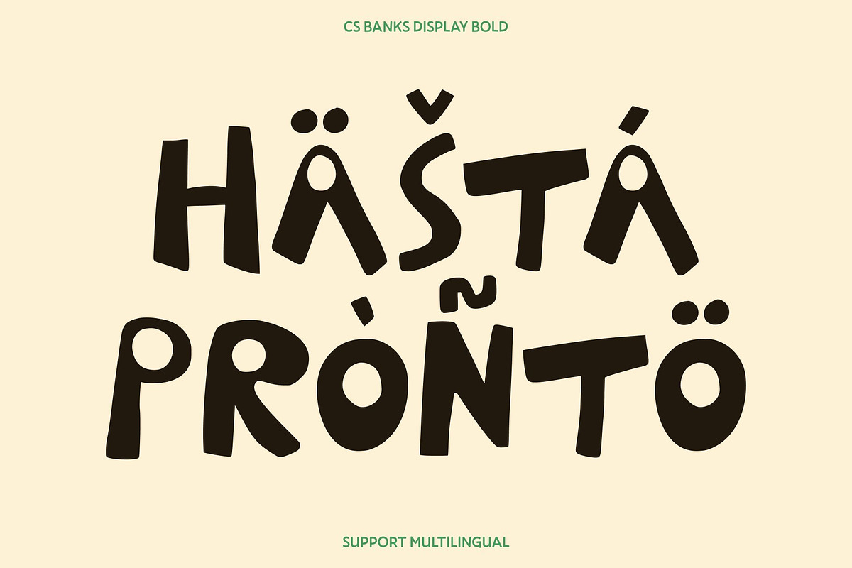 CS Banks – Fun Font, a Handwritten Font by Craft Supply Co. (Photo 7 of 8)