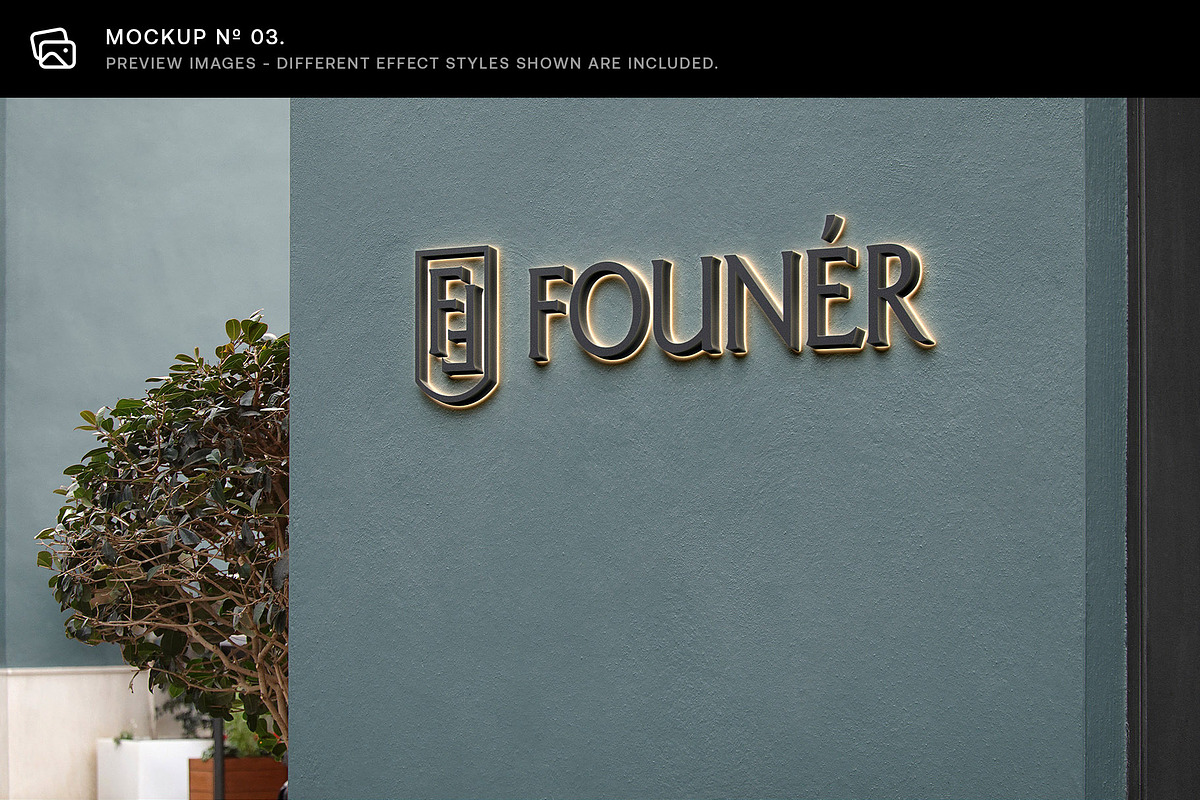 30 Signs & Facade Logo Mockups - V5, a Product Mockup by Asylab (Photo 10 of 38)