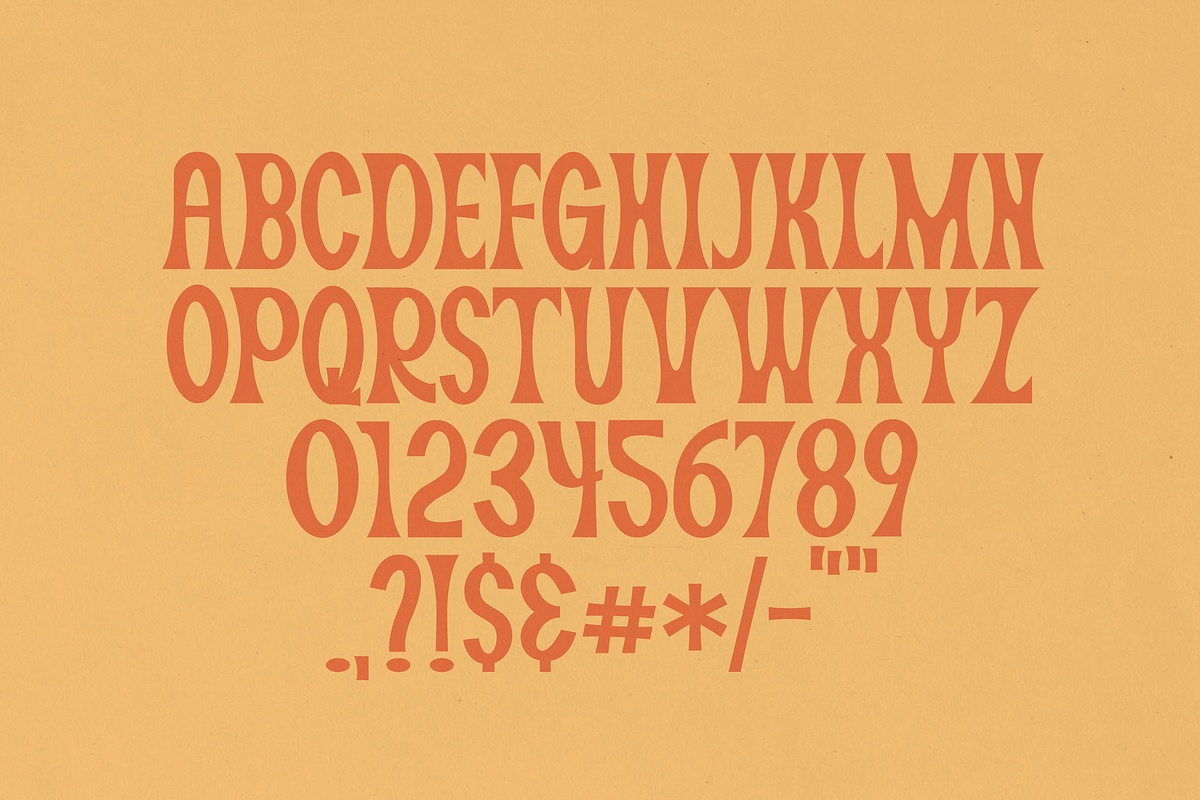 Kolache - Display Font, a Sans Serif Font by Sombrero Craft (Photo 2 of 4)