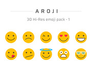30 Emoji pack 1 - Aroji, an Emoji Icon by Peninsula Studioz (Thumbnail 1 of 4)
