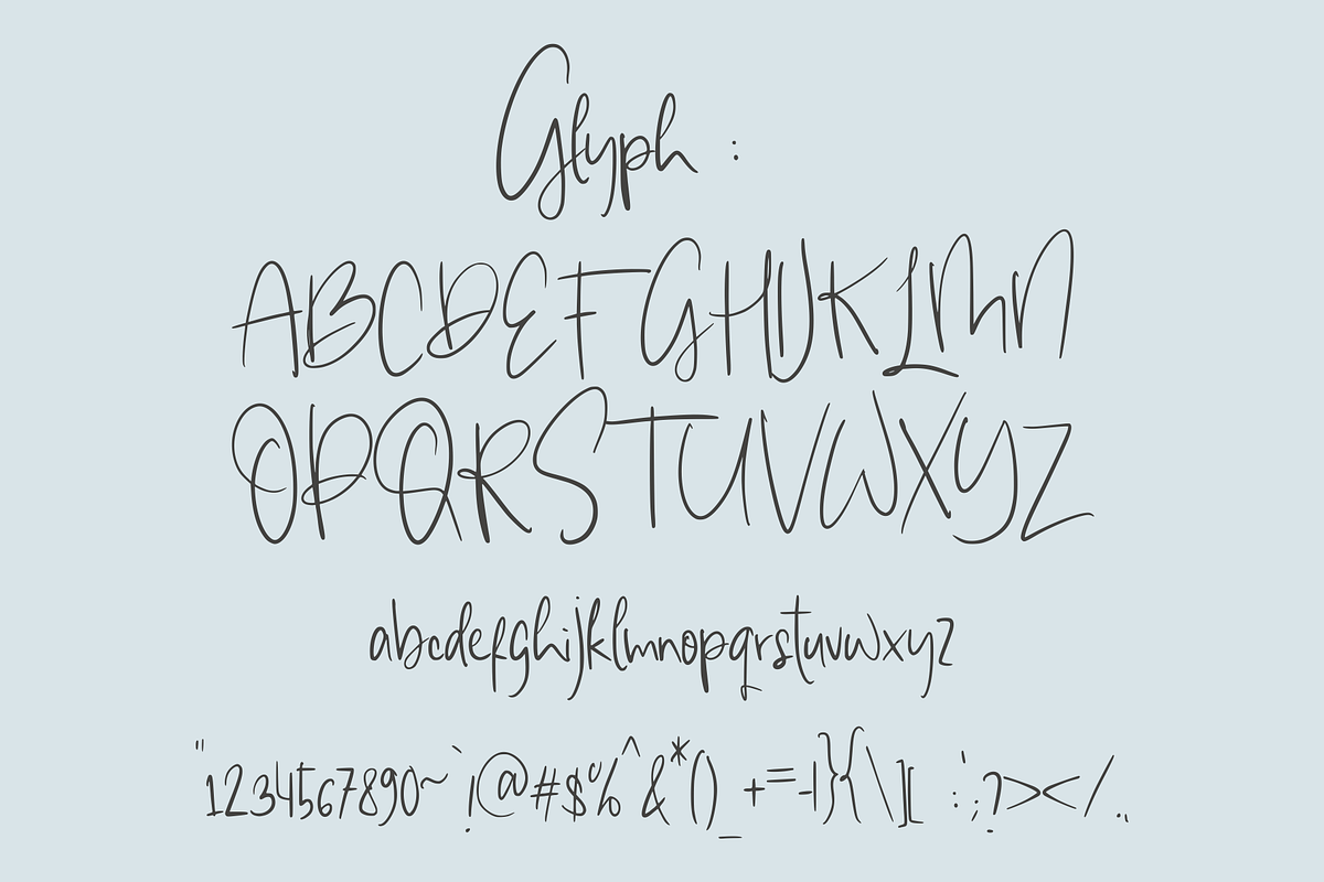 Giulietta // handwriting, a Script Font by takoliko (Photo 13 of 14)
