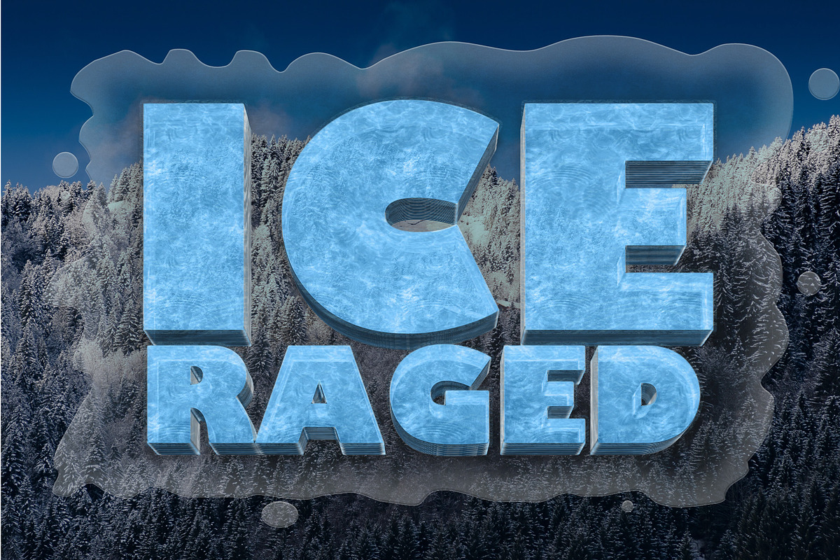 10 Frozen Ice Text Effect, a Layer Style Add-On by Anomali Creatype (Photo 2 of 11)