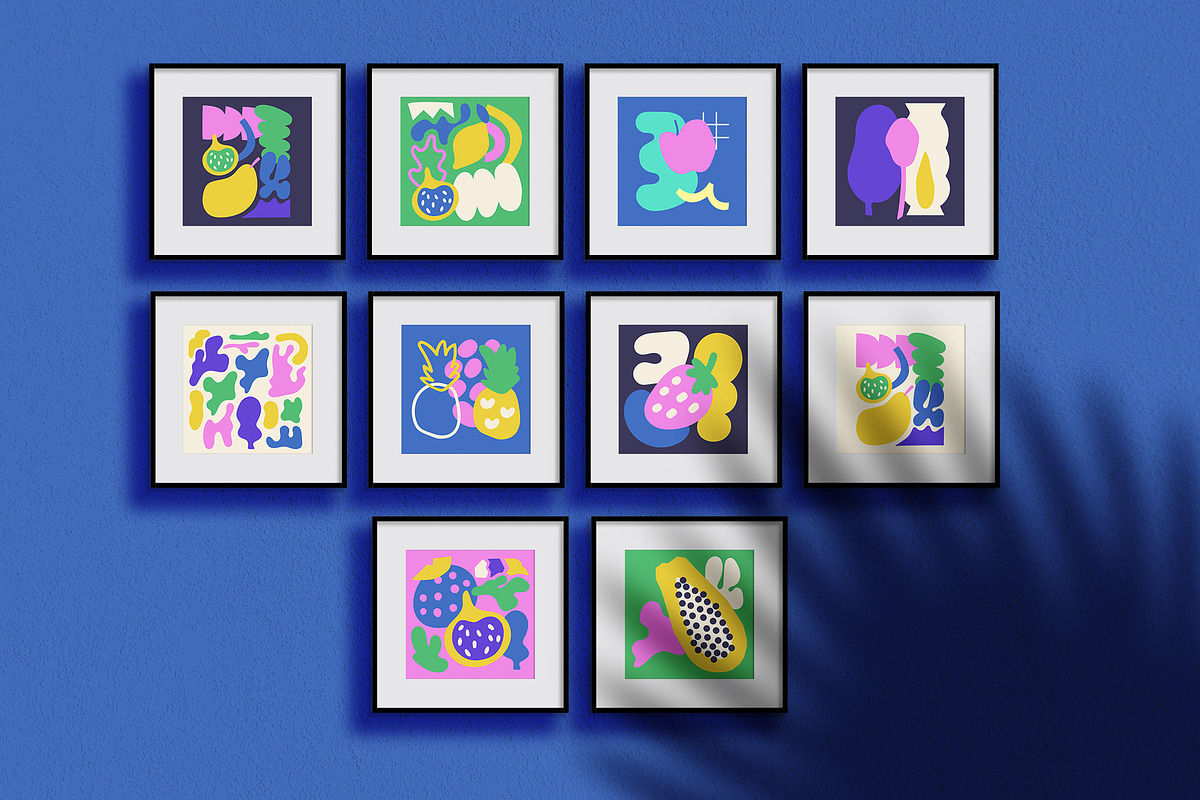 Funky shapes. Abstract Collection, a Decorative Illustration by Oliana Moroz (Photo 10 of 23)
