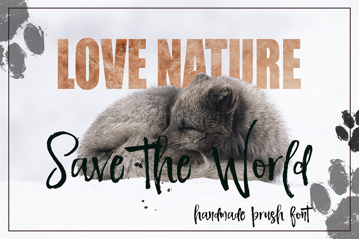 Ravishing Brush Font preview 2