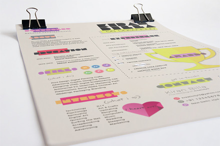 Creative CV/Resume Design Template