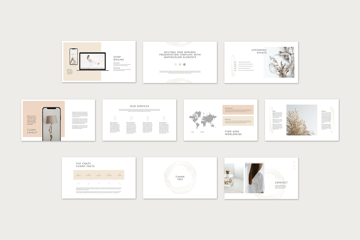 KAYA Keynote Brand Guidelines, a Presentation Template by AgataCreate (Photo 8 of 12)