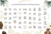 Christmas Hand Lettered Vector Quote, an Object Graphic by Creativemaker (Thumbnail 3 of 11)