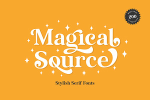 Magical Source - Stylish Font