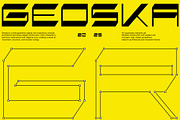 Geoska – Sci-fi Display Font, a Sans Serif Font by Invasi Studio (Thumbnail 2 of 10)