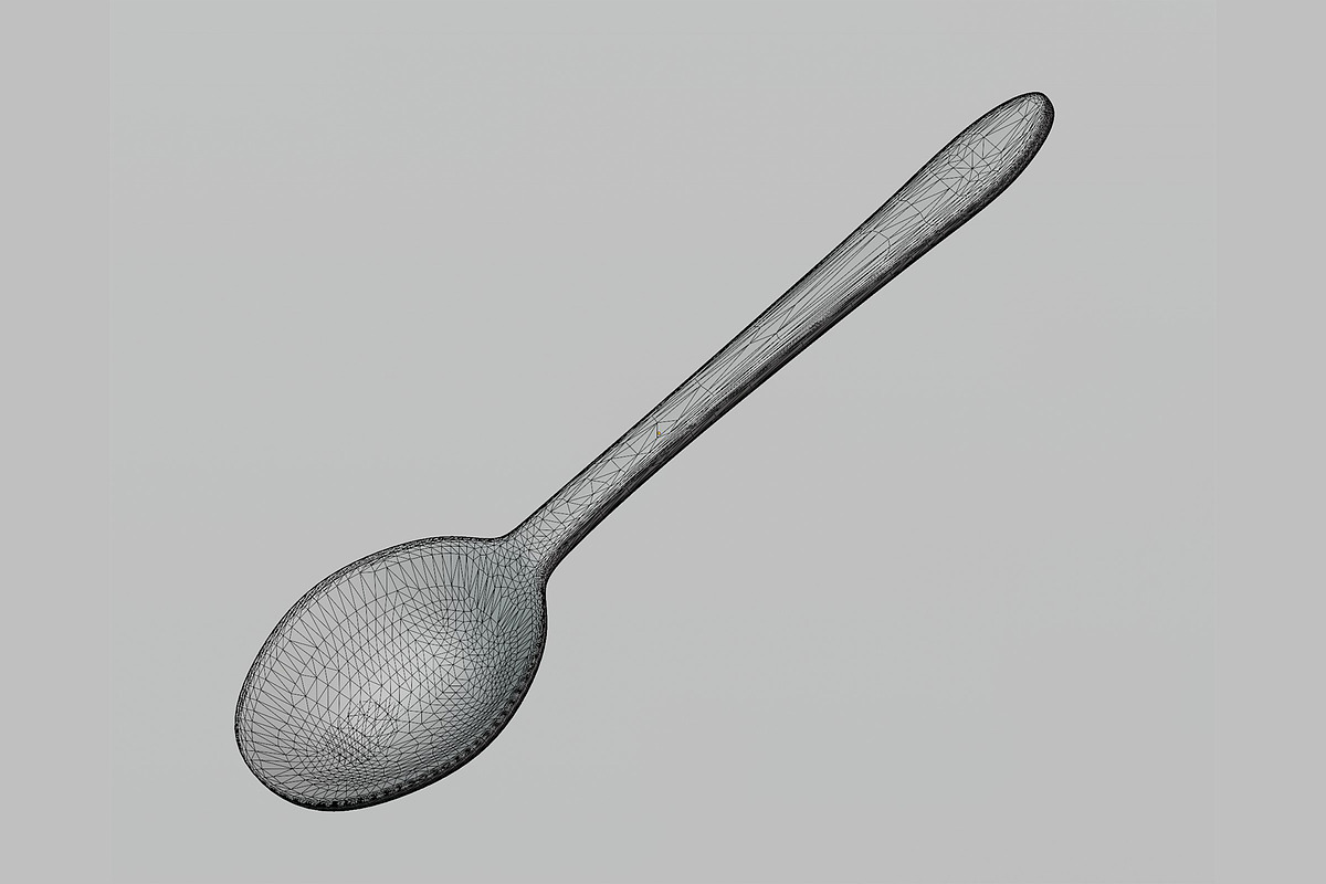 Wooden Spoon 3d model, an Object 3D Model by fahad121 (Photo 5 of 6)