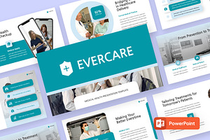 EVERCARE - Medical Powerpoint, a Presentation Template by rgbryand