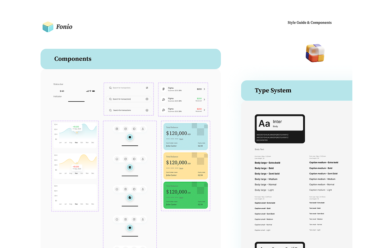 Fonio Finance Mobile App Kit, an App Template by DjectStudio (Photo 5 of 6)