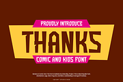 Gomero - Comic Font, a Sans Serif Font by Iqsiart Studio (Thumbnail 7 of 7)