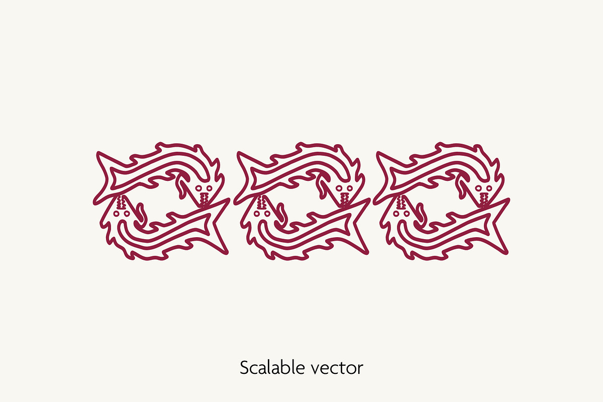 Inca Motifs Vector Bundle, an Illustration by Little Gremlin (Photo 5 of 8)