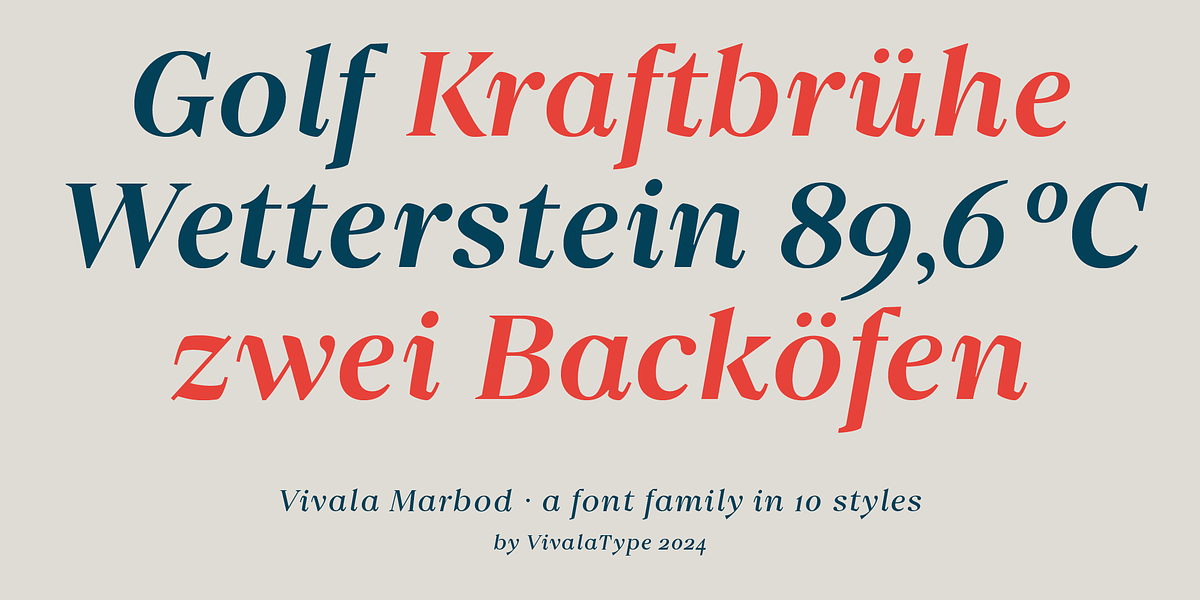 Vivala Marbod, a Serif Font by VivalaType (Photo 11 of 13)