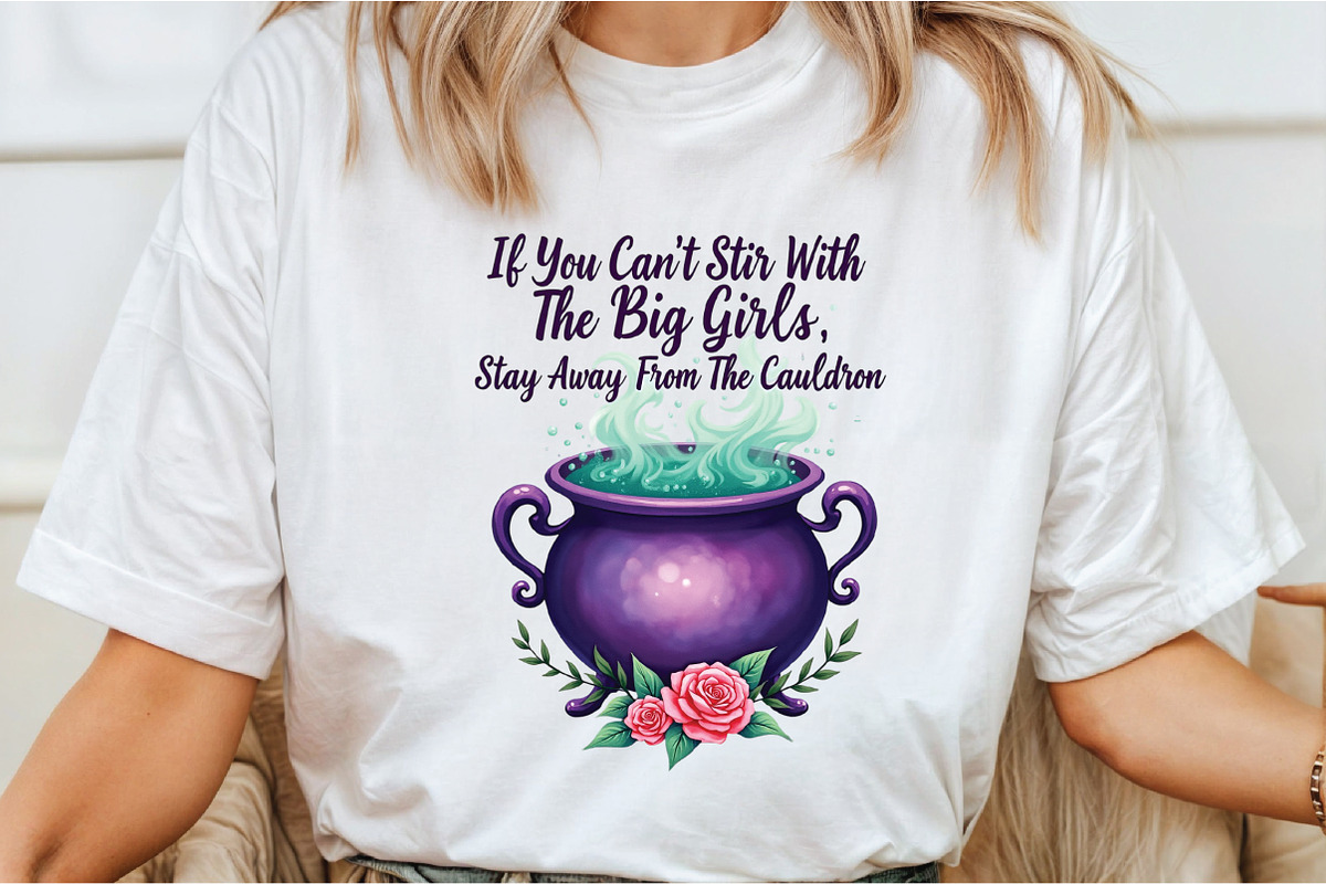 Stay Away from the Cauldron, an Illustration by Libby Wishes (Photo 4 of 5)