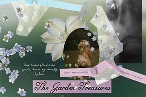 The Garden Treasures Floral Overlays, an Object Graphic by Muse Artist